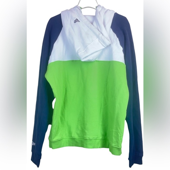 Seattle Seahawks Hoodie Kangaroo Pouch NFL Team x New Era Apparel Men’s Size L - Picture 3 of 15